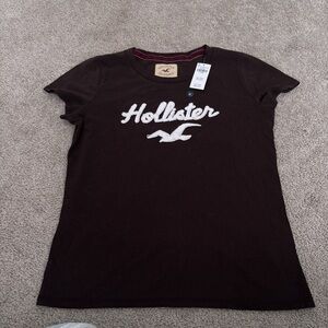 Hollister Women's Brown T-Shirt